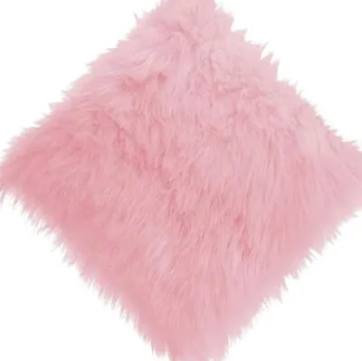 Display Photo Mat - Light Pink Fluffy Square - 15x15