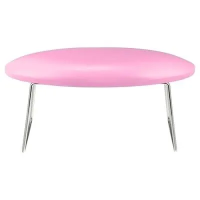 Manicure Leather Arm Rest - Oval - Pink