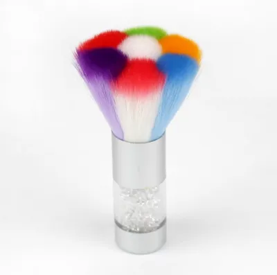 Multicolor Dust Brush - Crystal - Silver