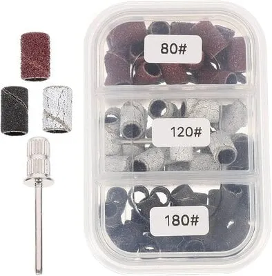 Sanding Bands - Assorted Grits w/Mandrel - 75 Ct