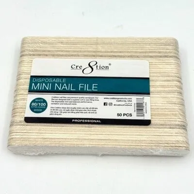 Mini Nail File - 80/100 - 50 count