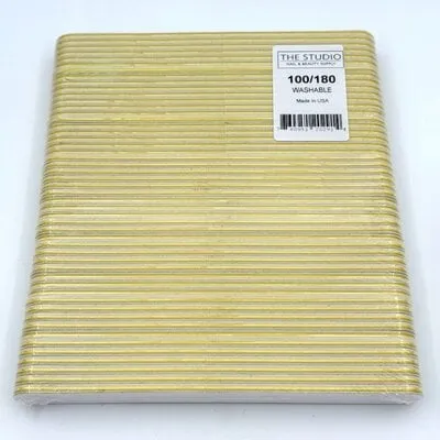 Files - Regular - 100/180 - White/ Yellow - 50 Count
