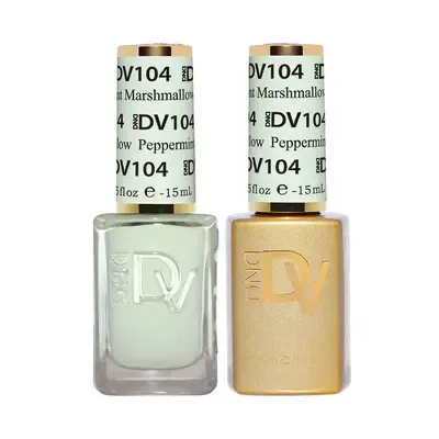 104 - Peppermint Marshmallow - DUO Polish