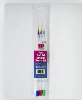 DL - Nail Art Brush Set - 3 piece - DL C294