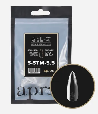 Refill Bags - Sculpted - Stiletto Medium - #5.5