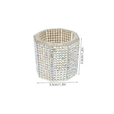 Rhinestone Dappen Dish - AB Clear