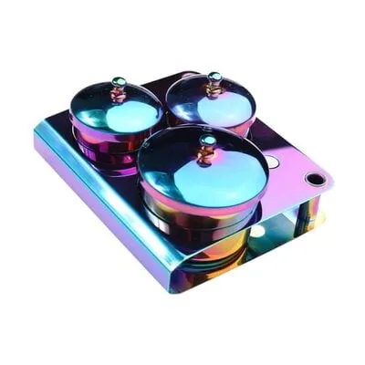3 Piece Stainless Steel Powder and Liquid Set - Mermaid