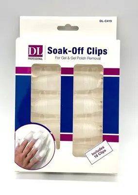 DL - Soak Off Clips Fingers - CL419