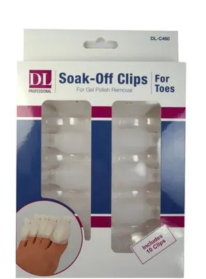 DL - Soak Off Clips For Toes - CL460