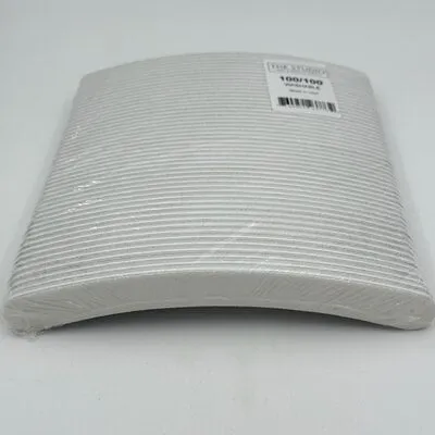 Files - Curved - 100/100 - White/ White - 50 count