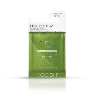 4 step - Pedi In A Box - Green Tea Detox - 1 ct