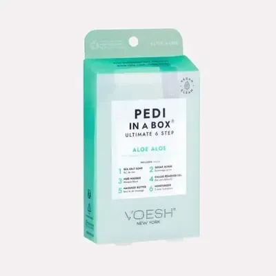 6 step - Pedi In A Box - Aloe - 1 ct