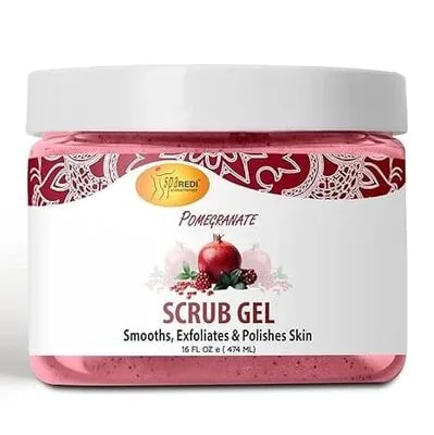 Scrub Gel - 16 oz - Pomegranate