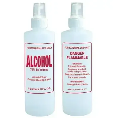 Alcohol - Plastic Spray Bottle - 8 fl oz - B113
