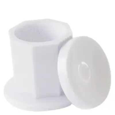 DL - Plastic Dappen Dish - White - DL-C510