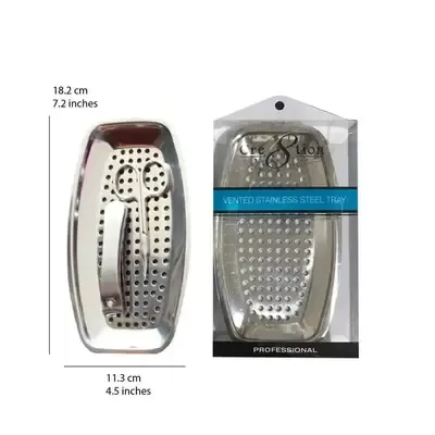 Vented Stainless Steel Tray - Large