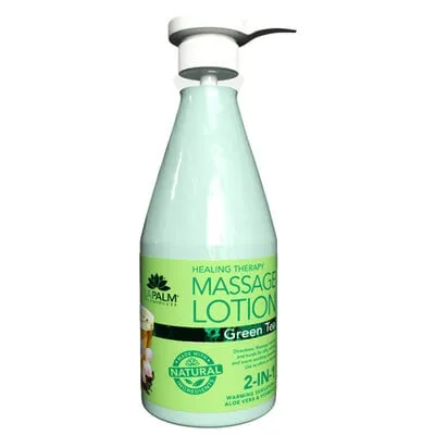 Massage Lotion - 24 oz - Green Tea