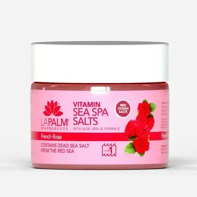 Step 1 - Sea Spa Salts - 12 oz - French Rose