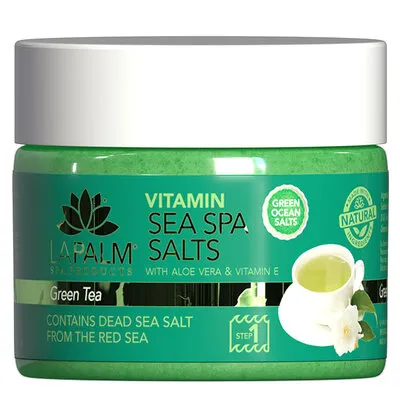 Step 1 - Sea Spa Salts - 12 oz - Green Tea