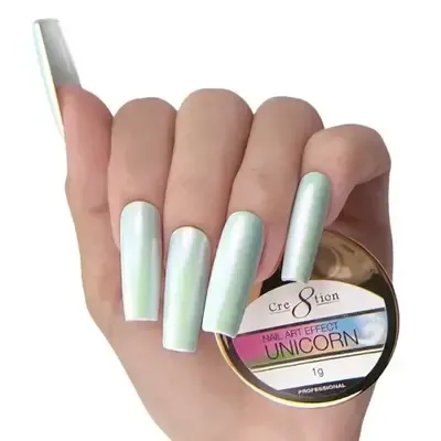 Nail Art Chrome - Unicorn 16
