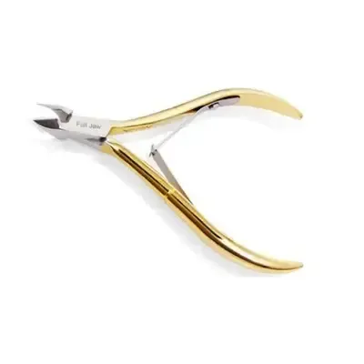 - Cuticle Nipper - Gold - Full Jaw