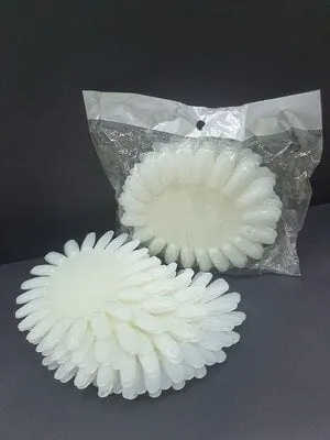 Tip Color Swatch - Round Sheet - Round Natural - 10 pack