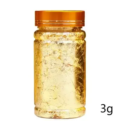 Foil Flakes - Gold - Large