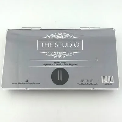 Tip Box - Half Cover - C Curve Clear - XL