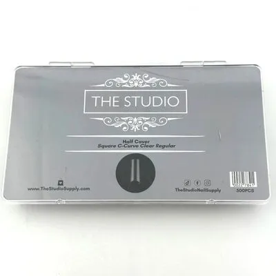 Tip Box - Half Cover - C Curve Clear - Regular