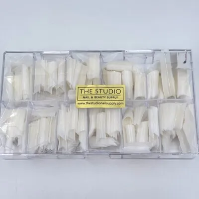 Nail Tip Box - C Curve Natural - XL
