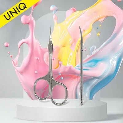Pro Cuticle Scissors - Asymmetric - Uniq 30 - Type 4 - SQ-30-4