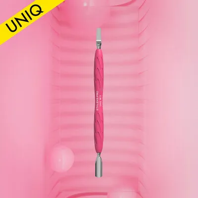 Manicure Pusher Gummy w/ Silicon Handle - Uniq 10 - Type 5 - PQ-10-5