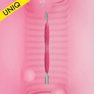 Manicure Pusher Gummy w/ Silicon Handle - Uniq 10 - Type 3 - PQ-10-3