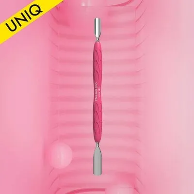 Manicure Pusher Gummy w/ Silicon Handle - Uniq 10 - Type 1 - PQ-10-1