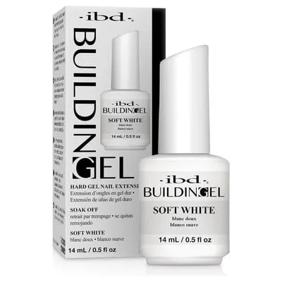 Building Gel Bottle - Soft White - .5 oz