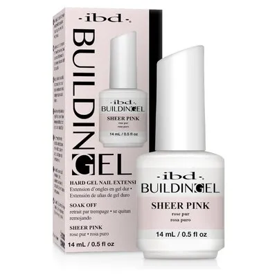 Building Gel Bottle - Sheer Pink - .5 oz