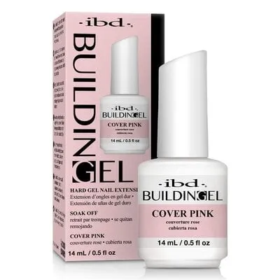 Building Gel Bottle - Cover Pink - .5 oz