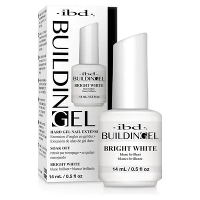 Building Gel Bottle - Bright White - .5 oz