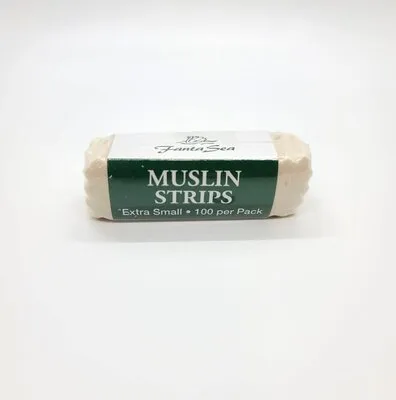 Muslin Epilating Strips - Extra Small - 100 count