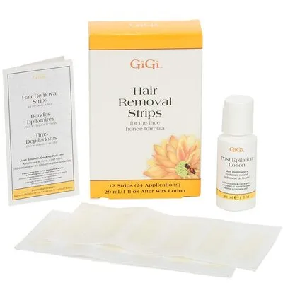 Hair Removal Strips For Face - 12 strips