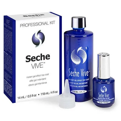 Vive - Lacquer - Instant Gel Effect Top Coat - 4 oz