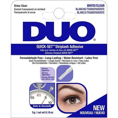 Quick-set Striplash Adhesive - White/Clear