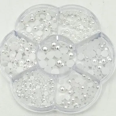 Art Pack #348 - Assorted Pearls - 7 pcs