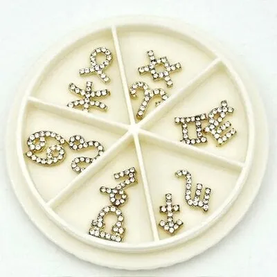 Art Pack #510 - Zodiac Rhinestone Charms