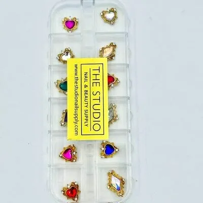 Art Pack #316 - Assorted Rhinestones - 12 pcs