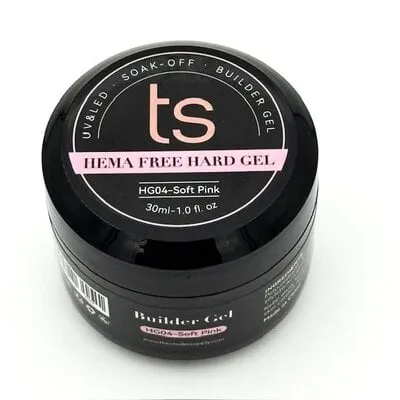 Hema Free Hard Builder Gel - HG04 Soft Pink - 30ml