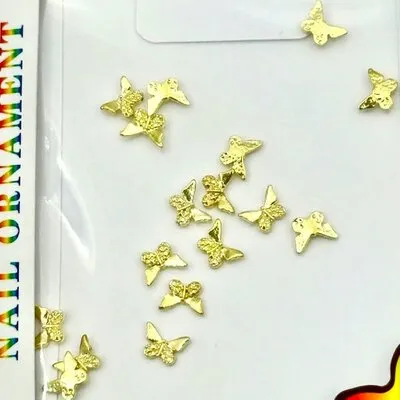 Art Pack #434 - Butterfly Charms - Gold