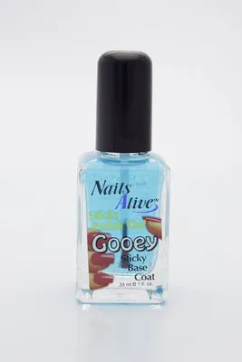 Nails Alive - Gooey Sticky Base Coat - 1 fl oz