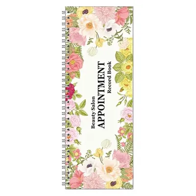 Appointment Book - Flower - 2 column - 150 pages - AB112