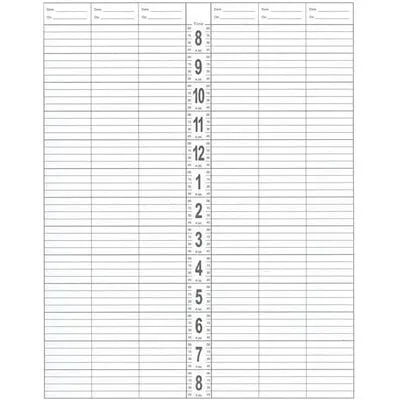 DL - Appointment Book - 6 Column - DL200 - Blue